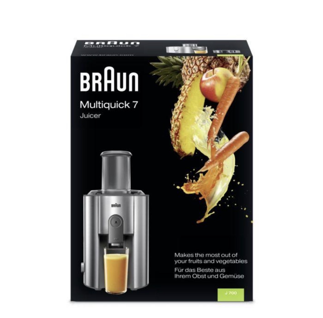 آب میوه گیری تک کاره براون مدل j700